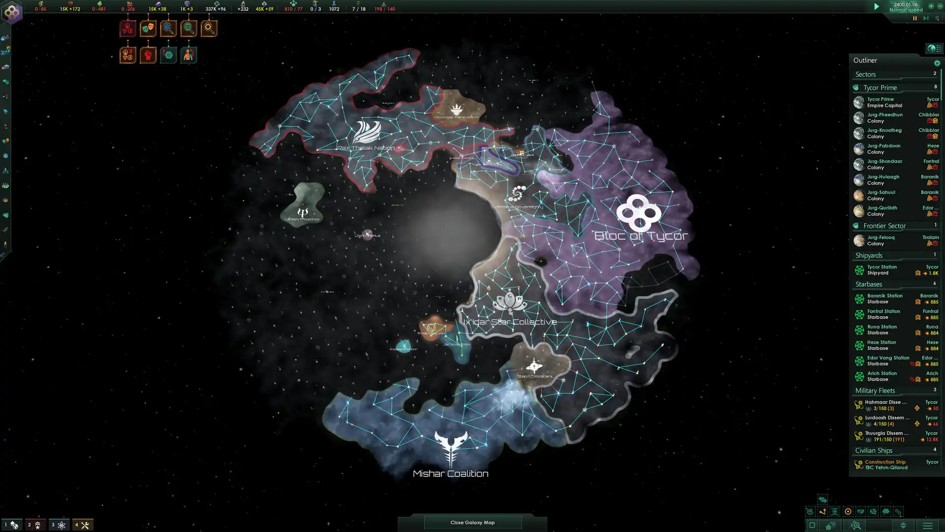 Скриншот Stellaris 3