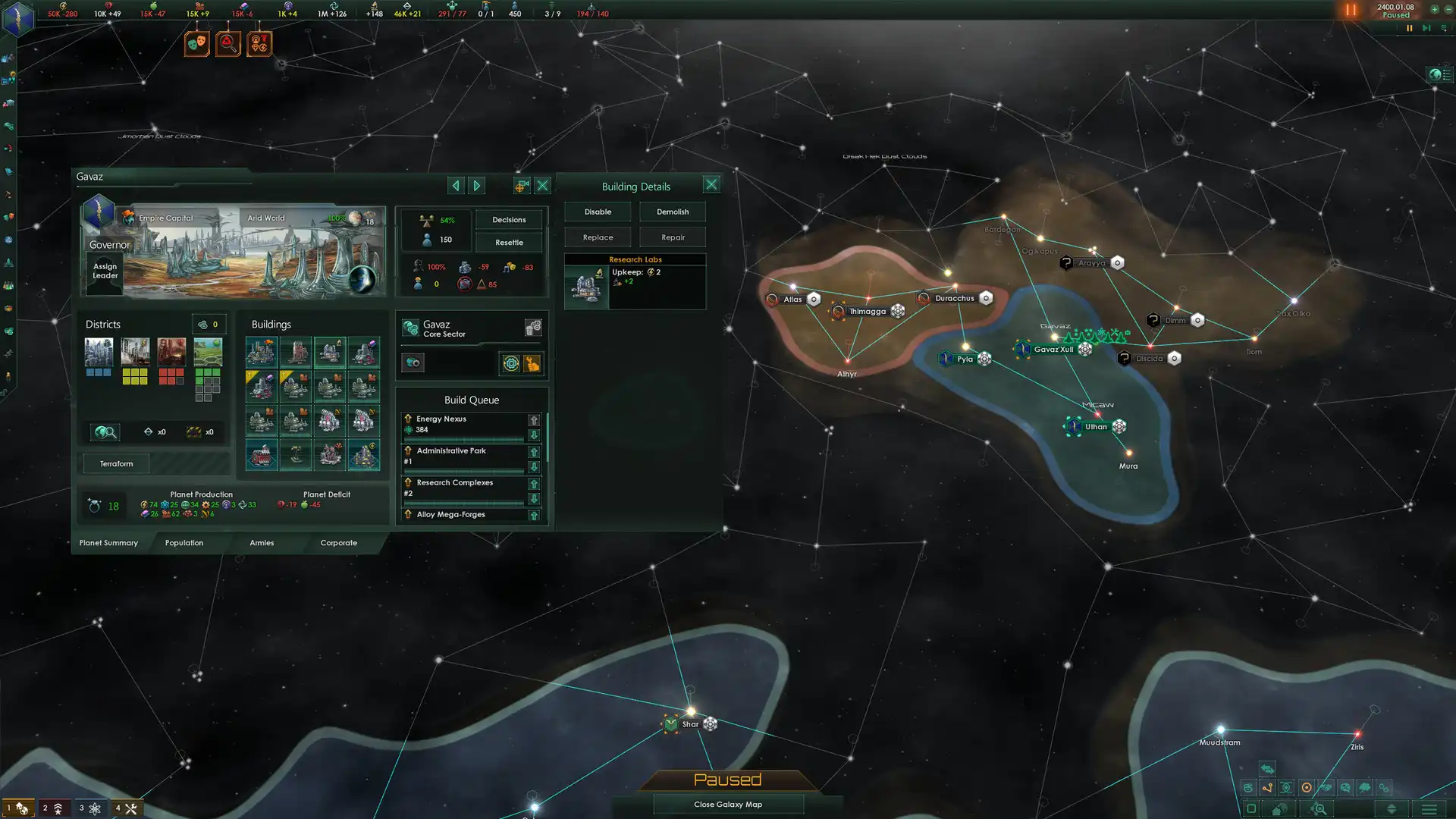 Скриншот Stellaris 1